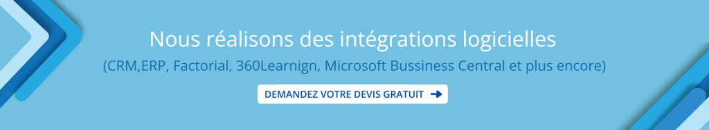Intégrations logicielles